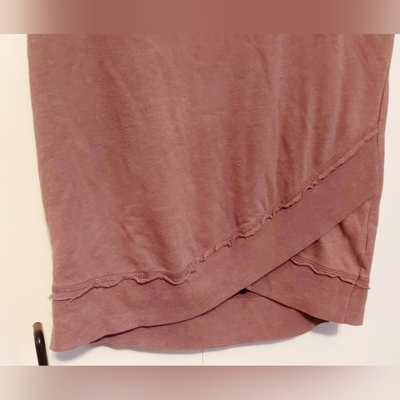 Maurices top criss cross hem line knit detailed shoulders - Picture 6 of 6